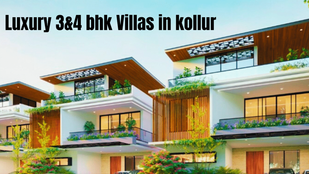 villas in kollur
